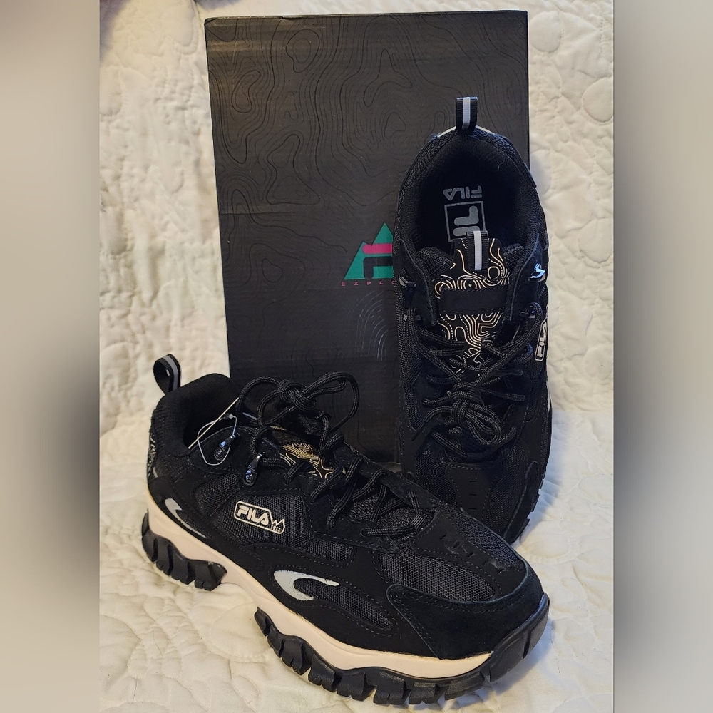 NIB Fila Ray Tracer TR-2 Men's Size 11 Black S/N IRM02176-021